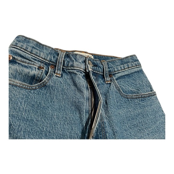 Abercrombie & Fitch Jeans Women's 26/2L Blue Straight Ultra High Rise Curve Love - Picture 12 of 13